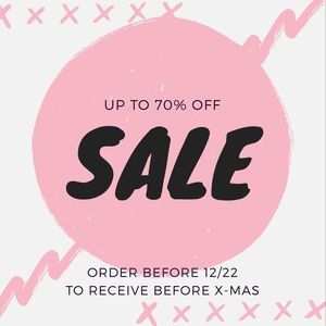 12/22 | ALL ITEMS ARE ON SALE!